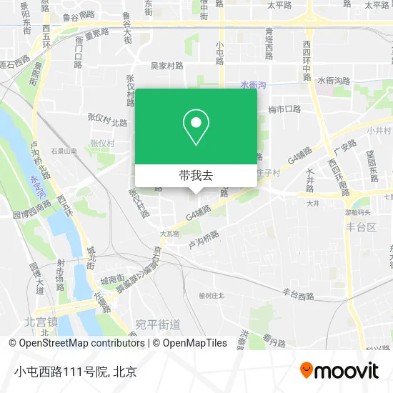 小屯西路111号院地图