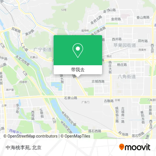 中海桃李苑地图