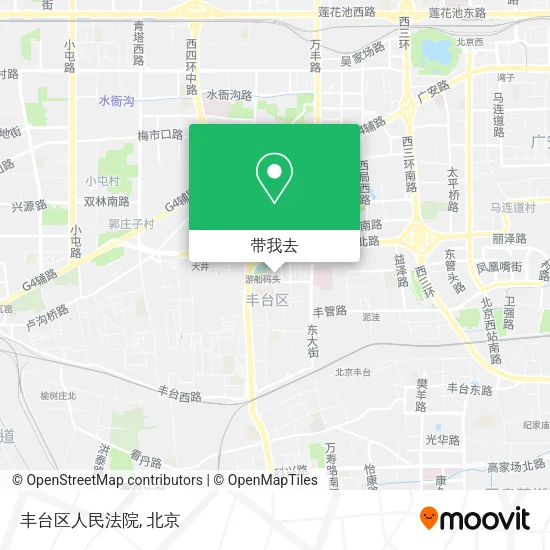 丰台区人民法院地图