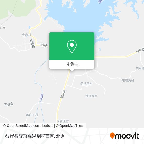彼岸香醍琉森湖别墅西区地图