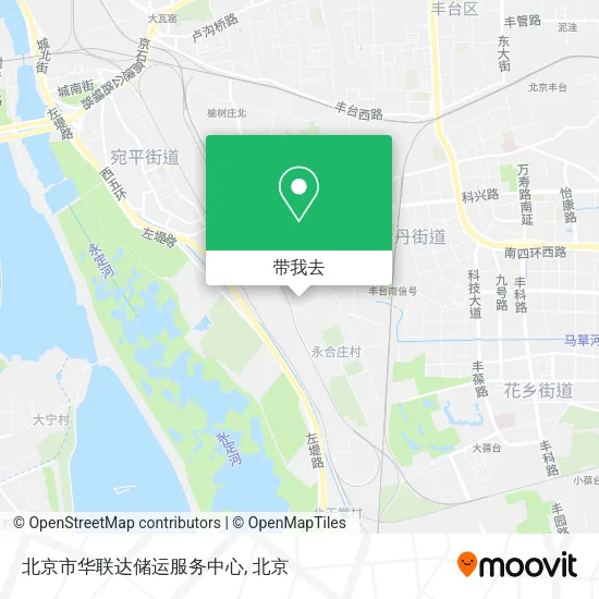北京市华联达储运服务中心地图
