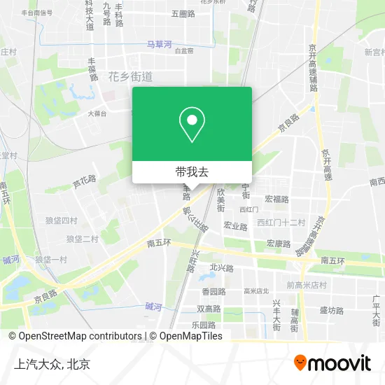 上汽大众地图
