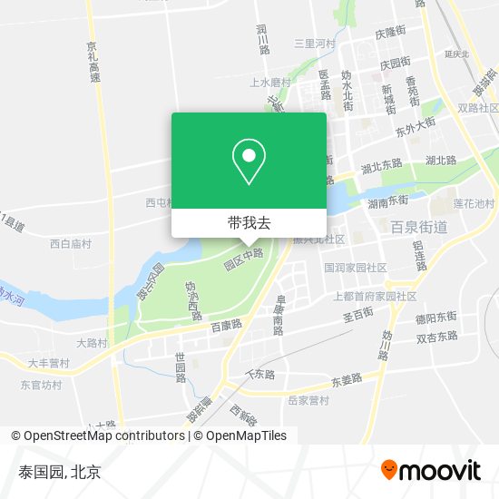 泰国园地图
