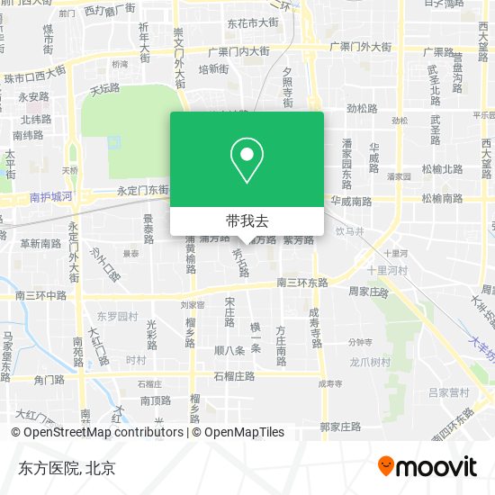 东方医院地图