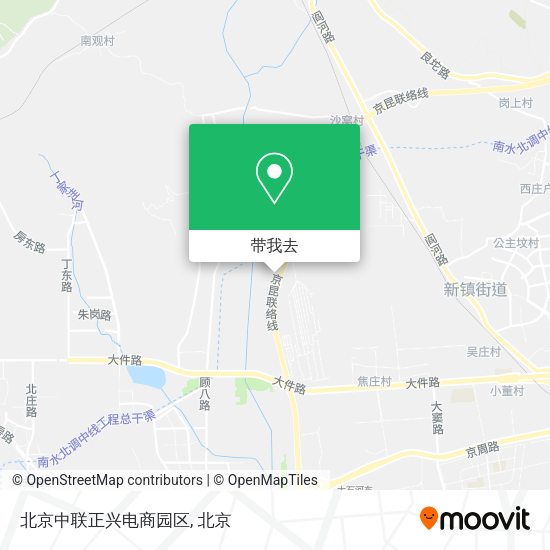 北京中联正兴电商园区地图