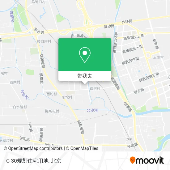 C-30规划住宅用地地图
