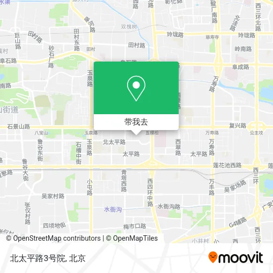 北太平路3号院地图
