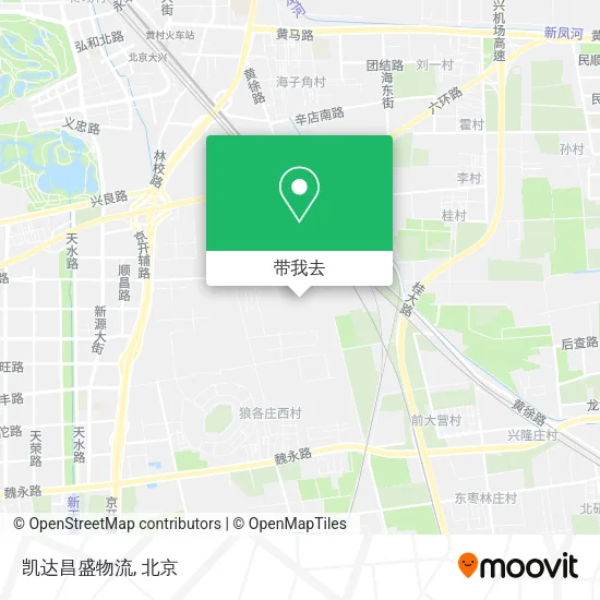 凯达昌盛物流地图