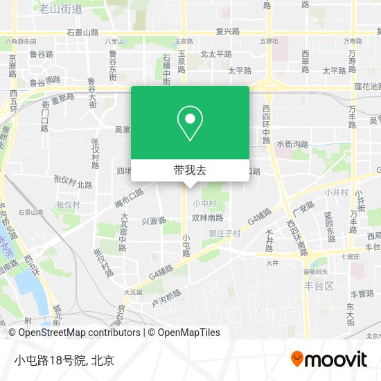 小屯路18号院地图