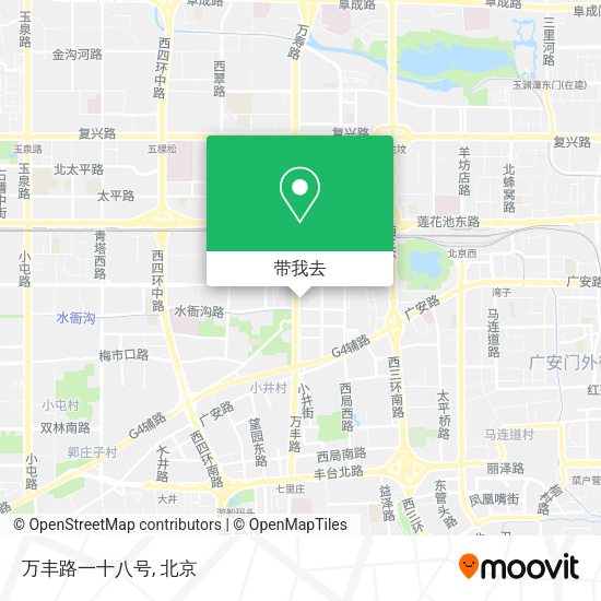 万丰路一十八号地图