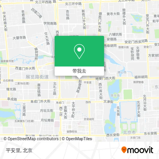 平安里地图