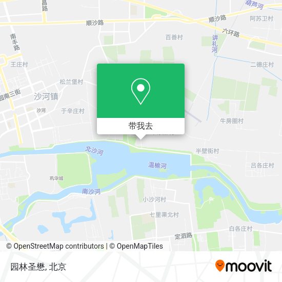 园林圣懋地图