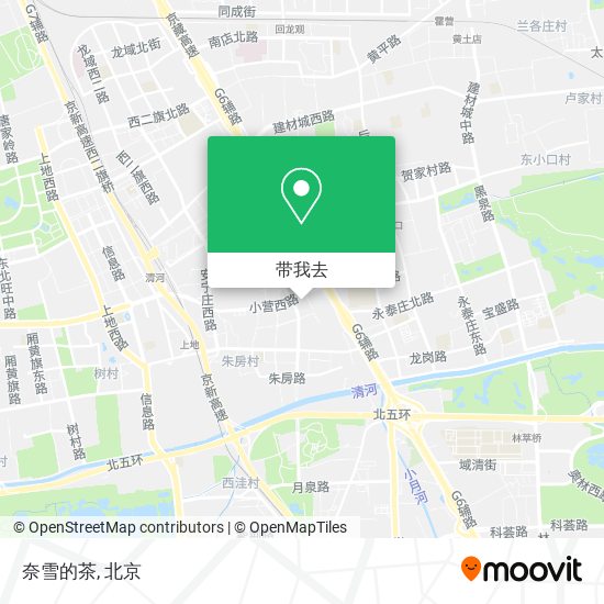 奈雪的茶地图