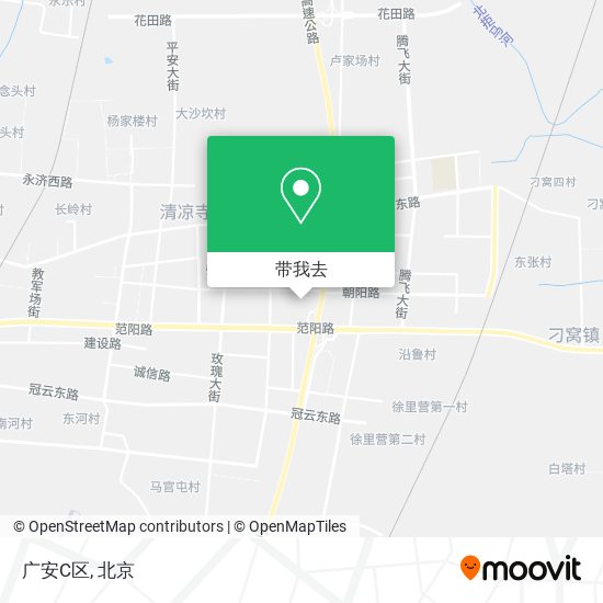 广安C区地图