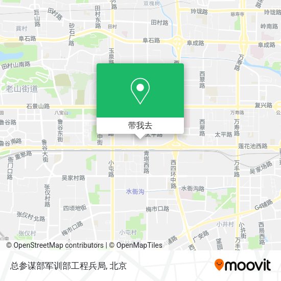 总参谋部军训部工程兵局地图