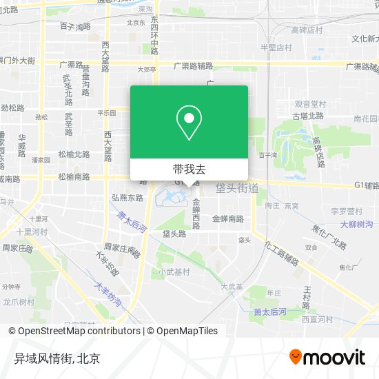 异域风情街地图