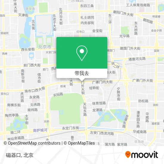 磁器口地图