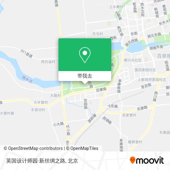 英国设计师园·新丝绸之路地图