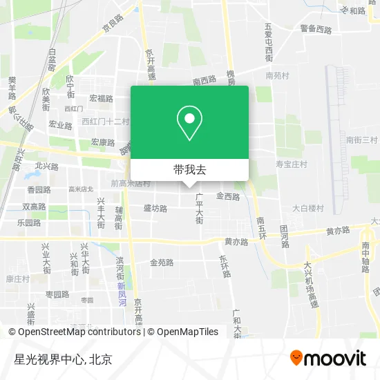 星光视界中心地图