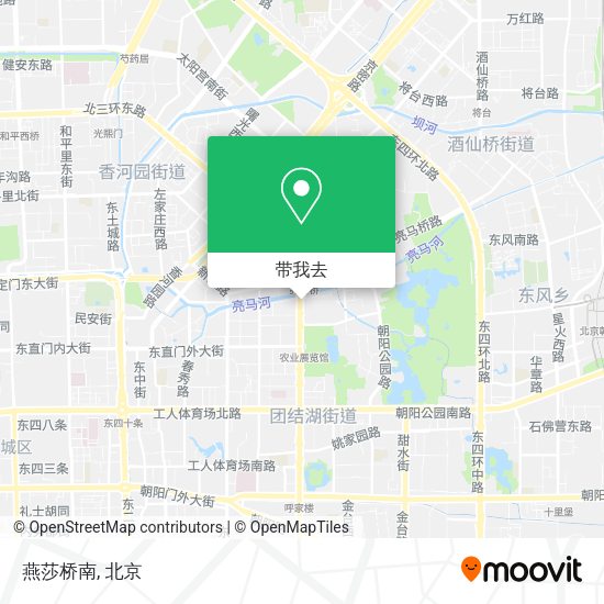 燕莎桥南地图