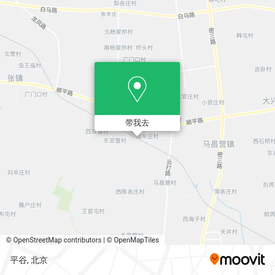 平谷地图