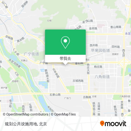 规划公共设施用地地图