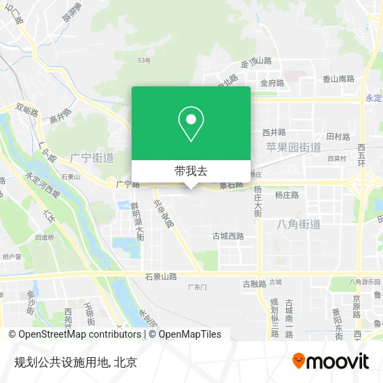 规划公共设施用地地图