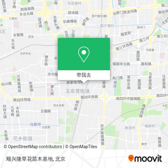 顺兴隆草花苗木基地地图