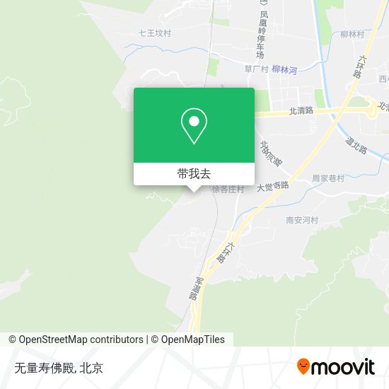 无量寿佛殿地图