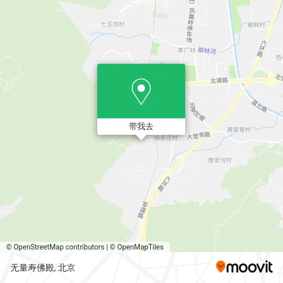无量寿佛殿地图