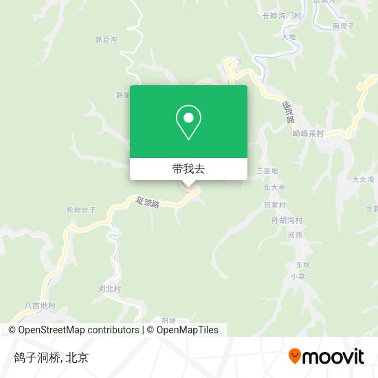 鸽子洞桥地图