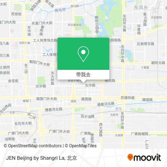JEN Beijing by Shangri La地图