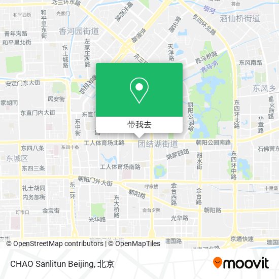 CHAO Sanlitun Beijing地图