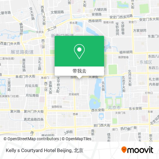 Kelly s Courtyard Hotel Beijing地图