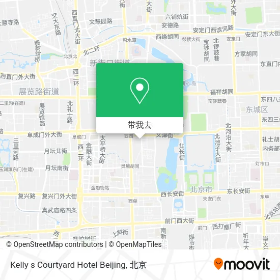 Kelly s Courtyard Hotel Beijing地图