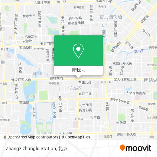 Zhangzizhonglu Station地图