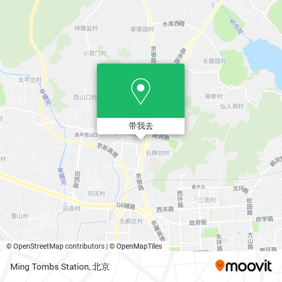 Ming Tombs Station地图