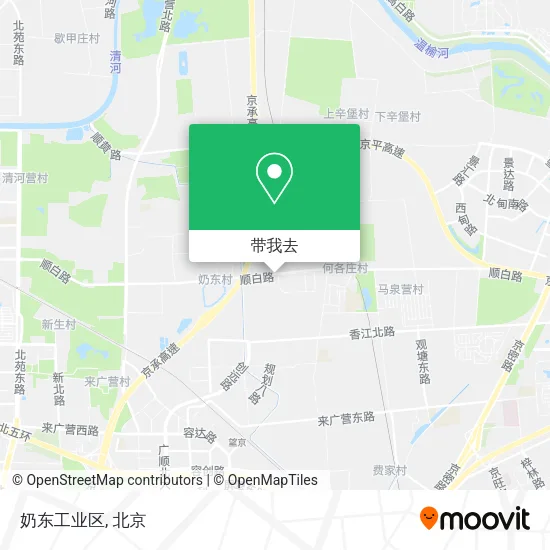 奶东工业区地图