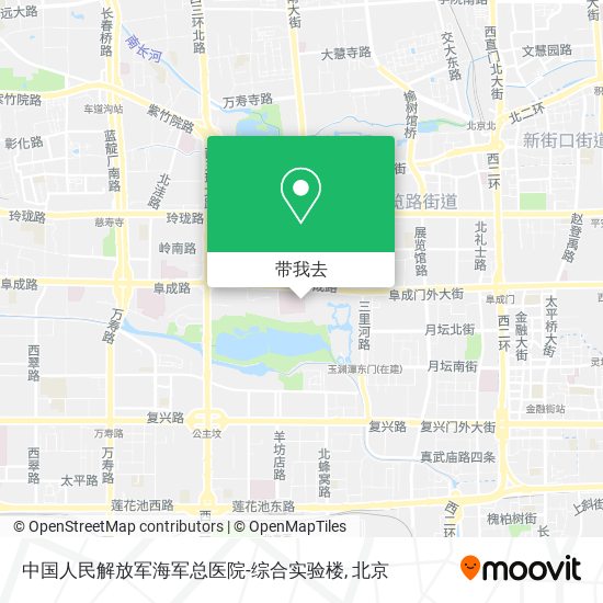 中国人民解放军海军总医院-综合实验楼地图