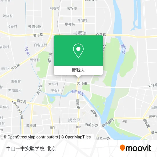 牛山一中实验学校地图