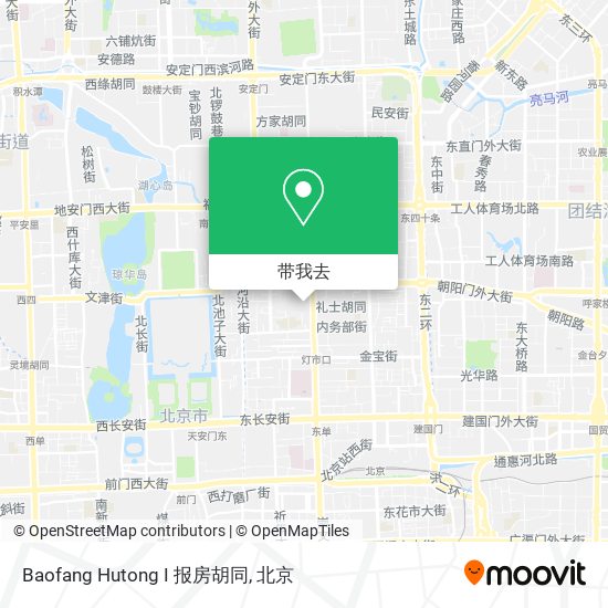 Baofang Hutong I 报房胡同地图