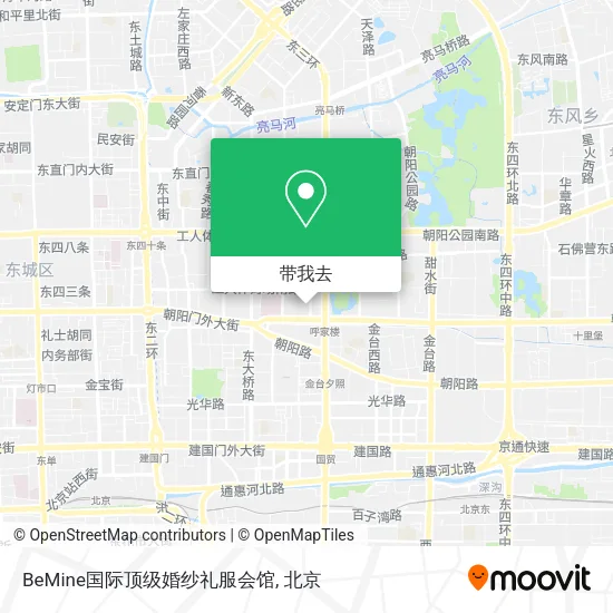 BeMine国际顶级婚纱礼服会馆地图