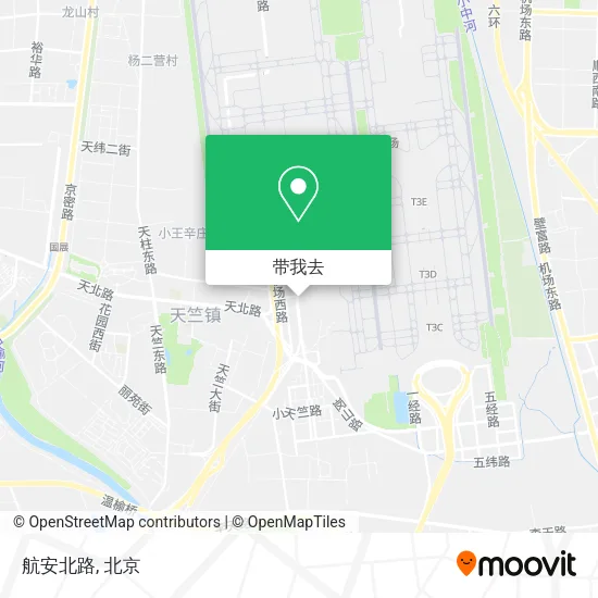 航安北路地图