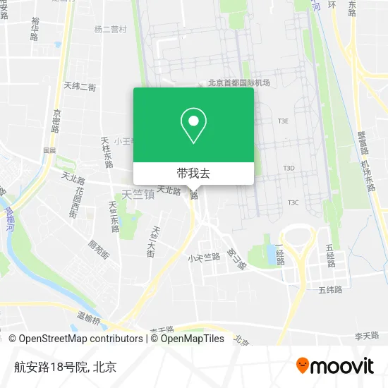 航安路18号院地图