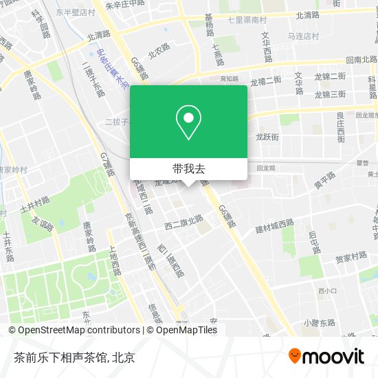 茶前乐下相声茶馆地图