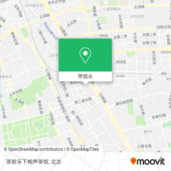茶前乐下相声茶馆地图