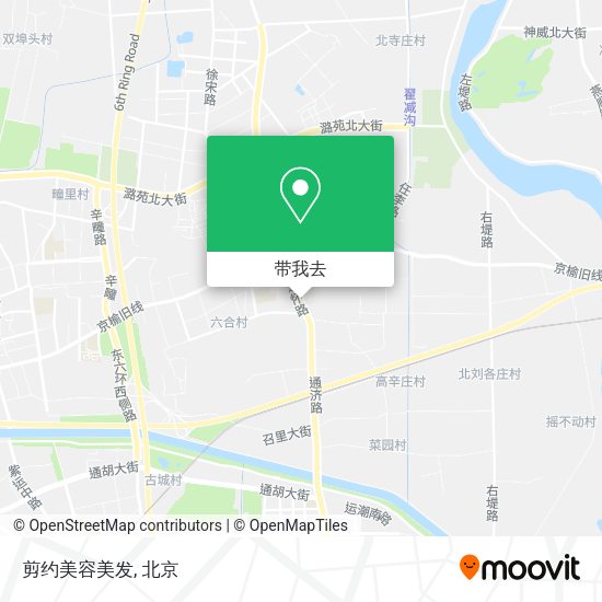 剪约美容美发地图