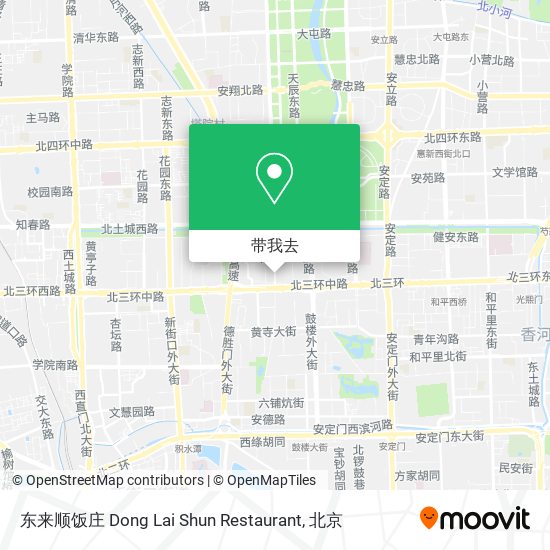 东来顺饭庄 Dong Lai Shun Restaurant地图