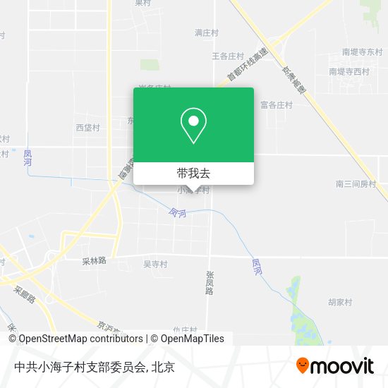 中共小海子村支部委员会地图