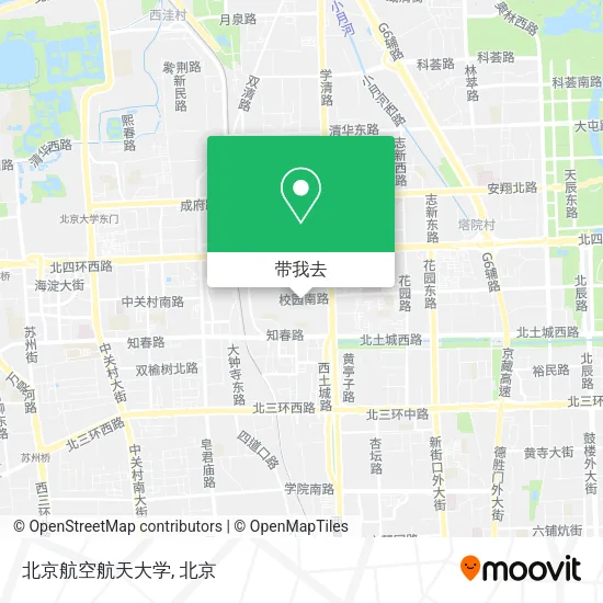 北京航空航天大学地图